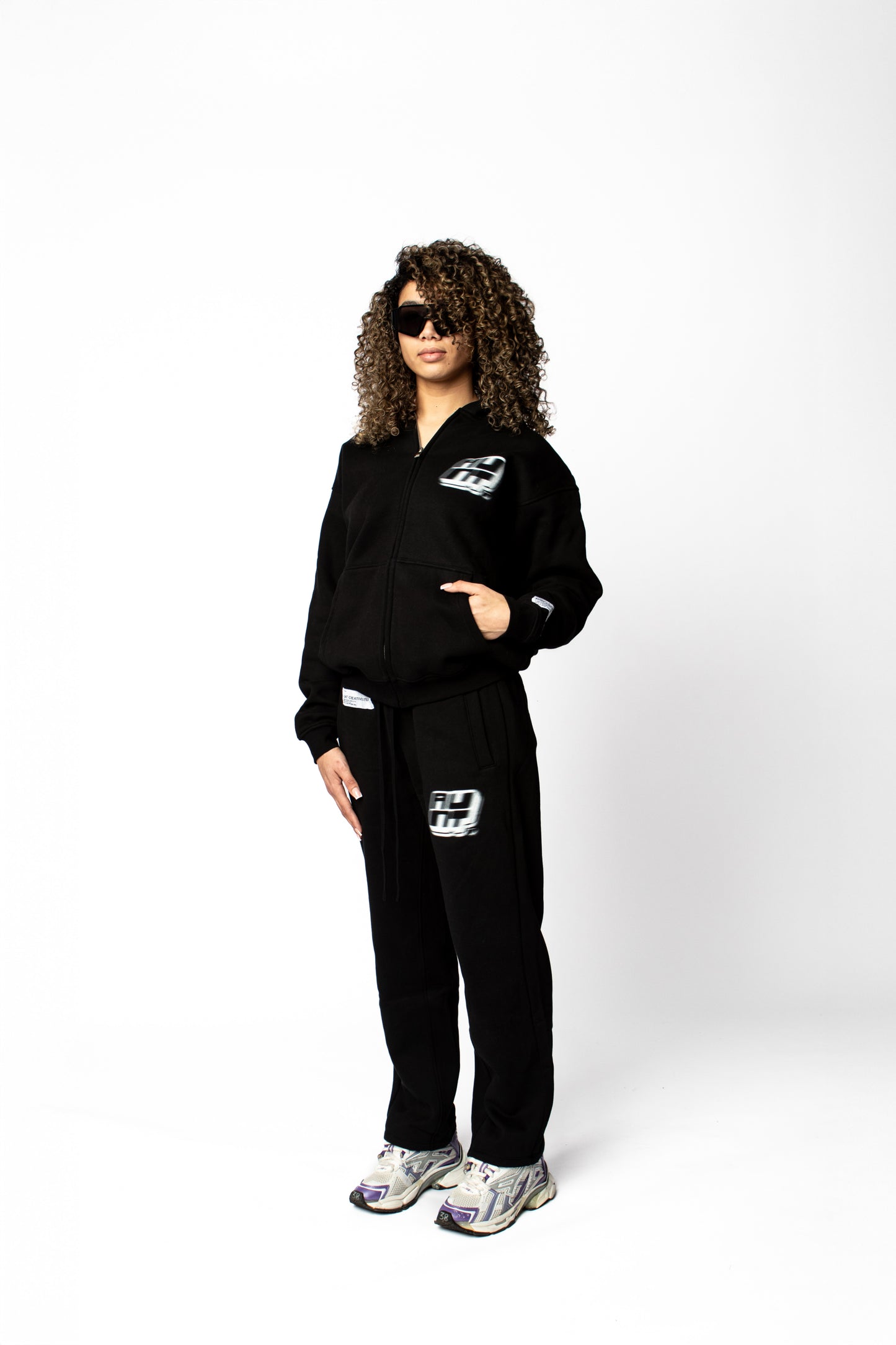 AUNT FADED LOGO TRACKSUIT