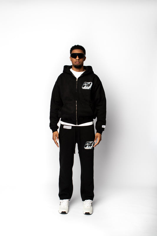 AUNT FADED LOGO TRACKSUIT