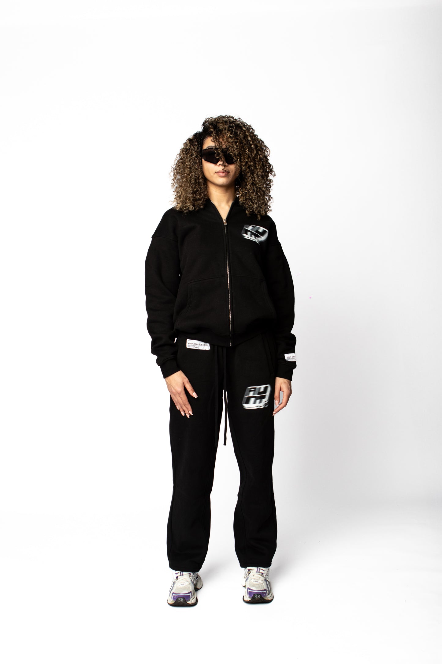 AUNT FADED LOGO TRACKSUIT