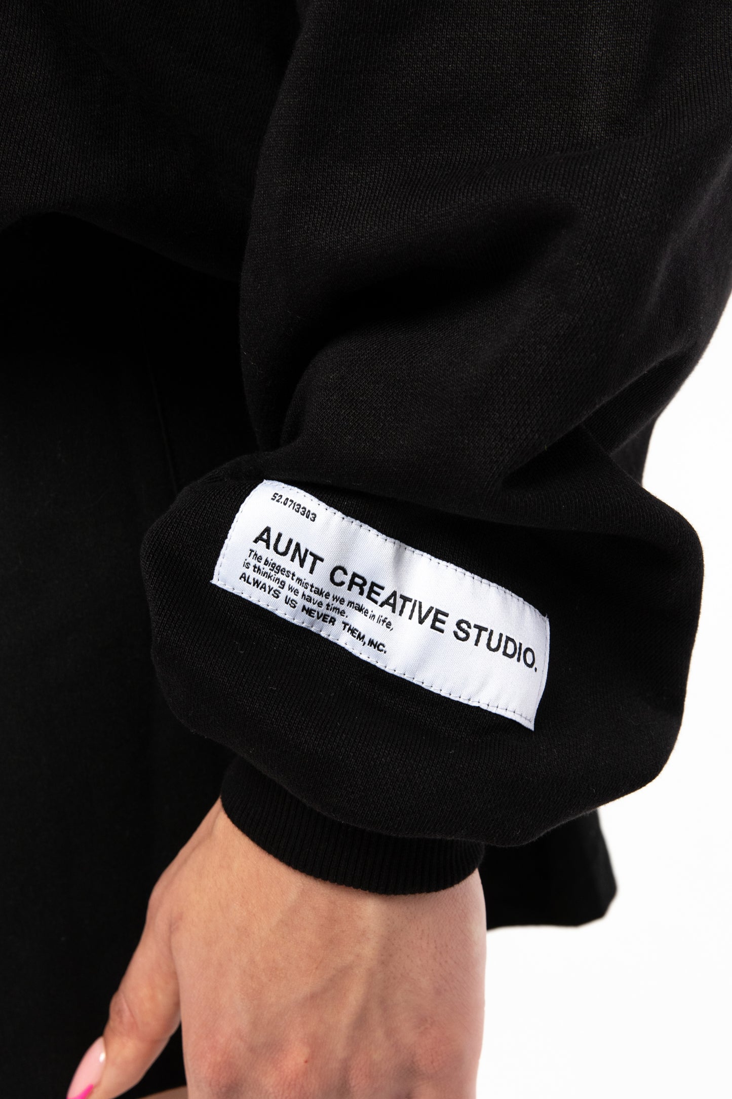 "ALL I EVER WANTED WAS EVERYTHING" zip-through hoodie