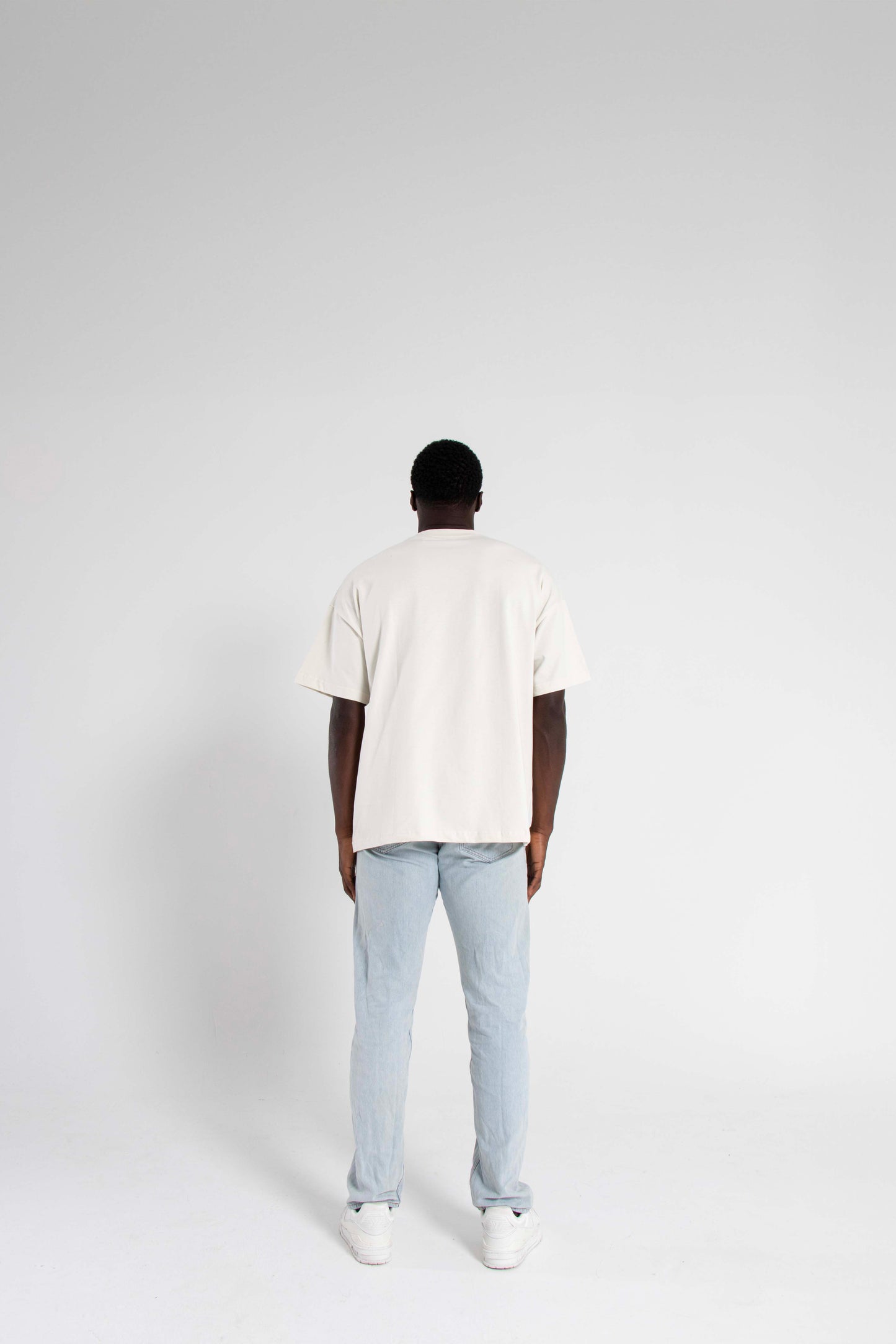 AUNT FADED ORANGE LOGO TEE